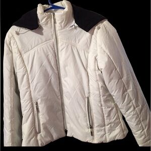 White winter jacket